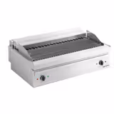 Commercial Electric Water Grill - 13.75kW - Countertop - 700mm Deep - 2 Burners - Tilting Grill Grid