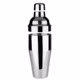 (6 Stück) Shaker - CLASSIC - Edelstahl - 0,7 Liter