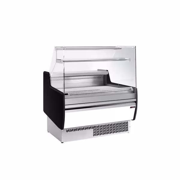 Koeltoonbank - 998x953mm - 110 liter - kleur wit - front wit - met 1 deur(en) - met 1 legroosters - rechte ruit