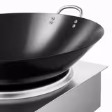 Μονή Επαγωγική εστία Wok - 3,5 kW - Ø 460 mm - με ψηφιακό έλεγχο - με τηγάνι Wok