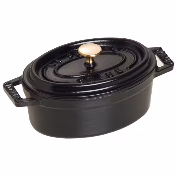 STAUB | LA COCOTTE - Mini kookpot - Ø 110mm - Gietijzer - Zwart