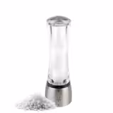 (6 pieces) PEUGEOT | DAMAN - Salt Mill - u'Select Z - Stainless Steel/Acrylic - Height: 210mm