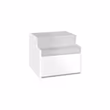 Stolik kasowy KOPENHAGEN - 998x985mm - Blat roboczy stal nierdzewna