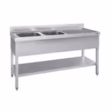Diskbänk ECO 1,8m - 2 Ho vänster L 50 x B 40 x D 25 cm