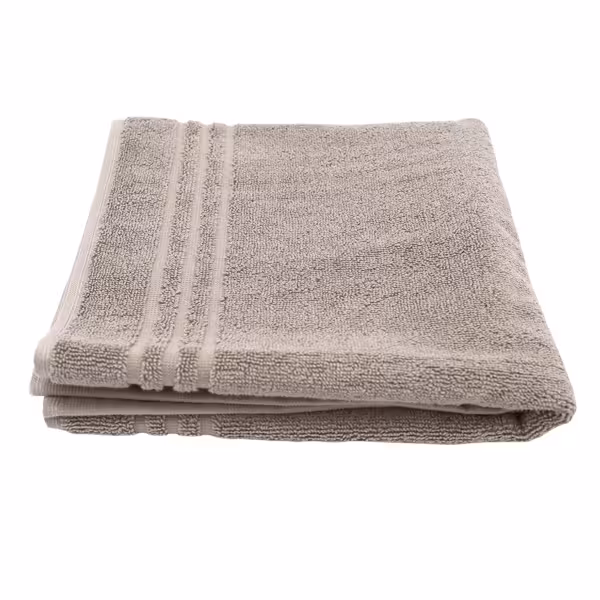 (10 pièces) Tapis de bain Oslo - 500x700mm - 100% coton - Taupe