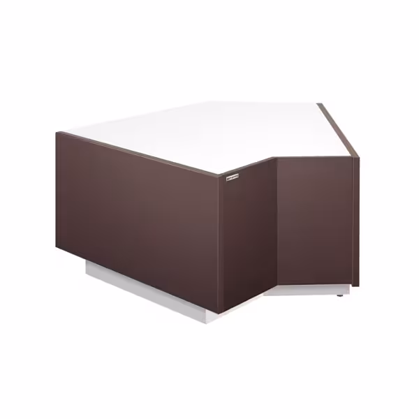 Corner Till Counter RIGA - 1365mm - 45° internal corner