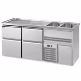 Balcão frigorífico para cerveja PREMIUM PLUS - 1950x700mm - 4 gavetas