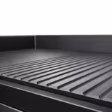 شواية مسطّحة كهربائية تجارية - 4,40 kW - أملس ومُضلّع - مساحة الشواء: 600x335mm