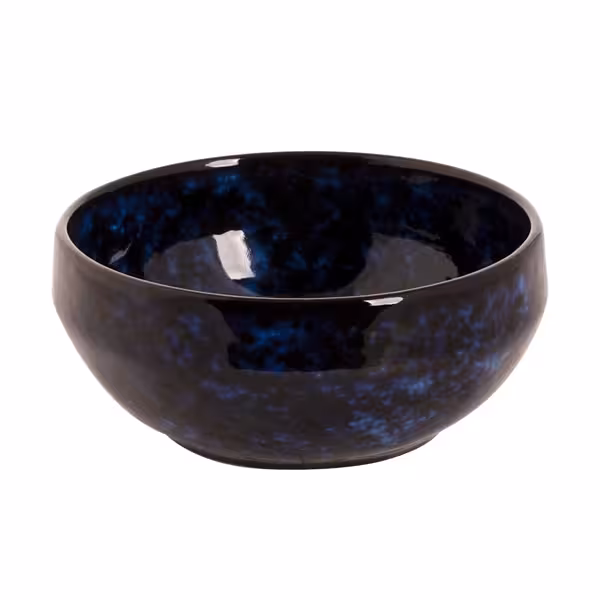 (4 pcs) Coupe - BAMA BLUE - Steinzeug - Ø 150mm - Bleu