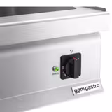 Elektrische bain-marie - 2,4 kW - 2x GN 1/1 of 4x GN 1/2 - met aftapkraan