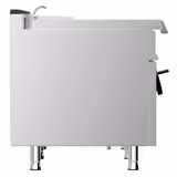 Gázüzemű billenő serpenyő - 120 liter - 30 kW - kézikerékkel és vízcsatlakozással