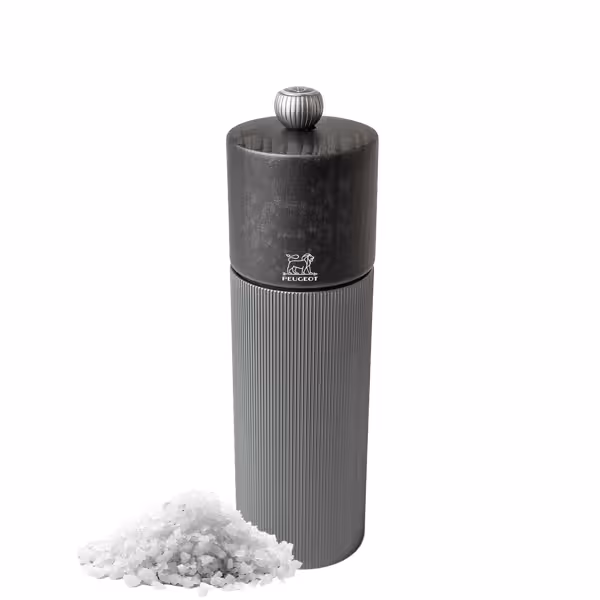 (6 pieces) PEUGEOT | LINE - Salt Mill - Carbon/Graphite - Height: 180mm