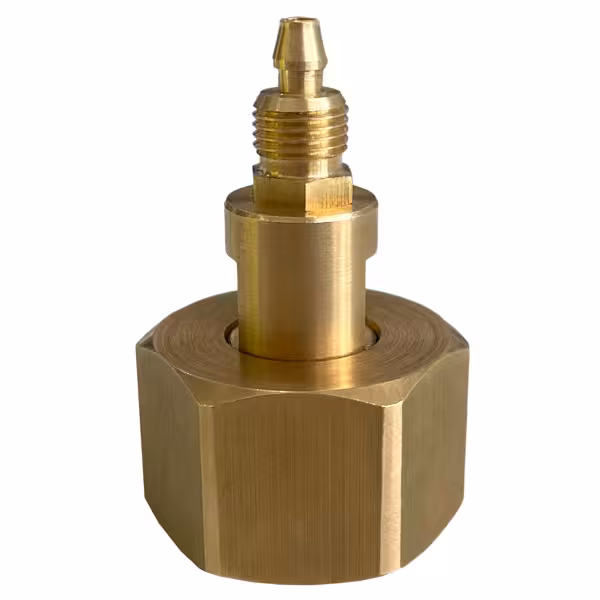 Adaptadores de gás para dispensador de vinho - 56x34x32mm - compatível com Dispensador de vinho WDA