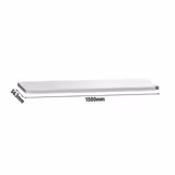 Étagère intermédiaire - 1500 x 563 mm - compatible avec tables de travail ATK156 & ATK156A