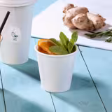 (1000 Stück) Pappbecher - 150ml - Ø 80mm - Weiß