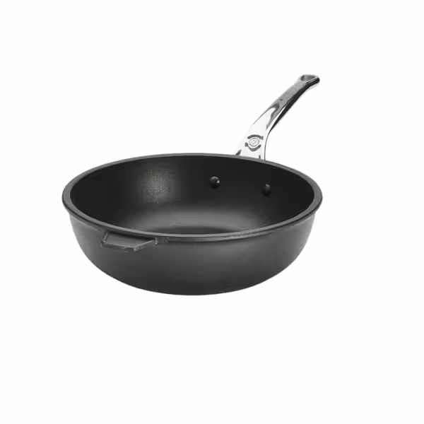 DE BUYER | CHOC EXTREME - Braadpan - met roestvrij stalen gietijzeren handvat - Ø 280mm