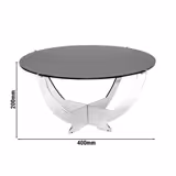 Support de buffet - Octopus - Acier inoxydable - Chrome - rond - Ø 400mm