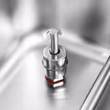 Commercial steam cooker - 2.5 kW - manual - incl. steaming cabinet attachment with 5 drawers