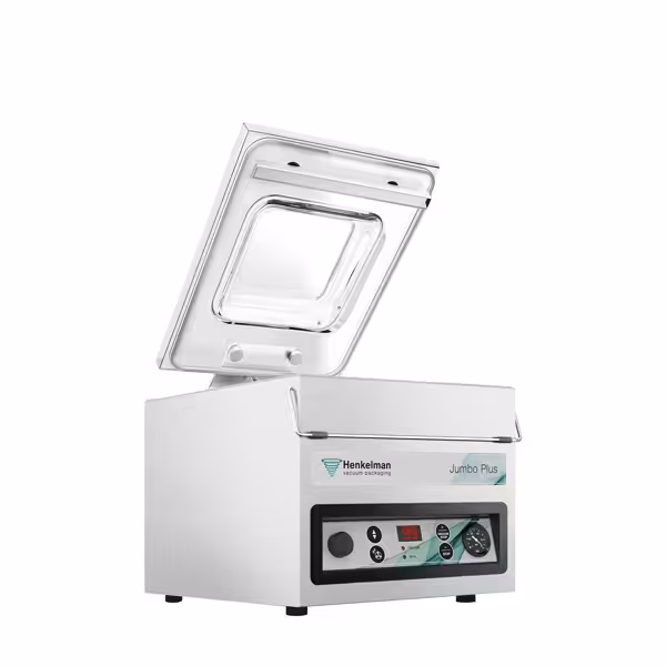 Henkelman | Jumbo Plus - Камерний вакуумний зварювач - 8 м³/год - 400 Вт - цифровий
