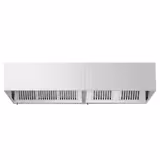 Cappa cubica professionale con motore - 2600mm - con filtri a labirinto e plafoniera LED