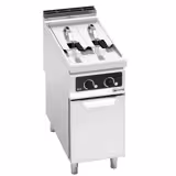 Dubbele elektrische friteuse - 7+7 liter - 16 kW - digitale bediening - Bflex Digital