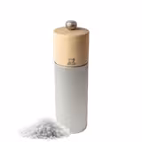 (6 sztuk) PEUGEOT | LINE – Młynek do soli – drewno/aluminium – kolor naturalny – wysokość: 180 mm