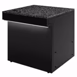 Blagajnički pult TORONTO - 900 mm - Prednja strana crne boje