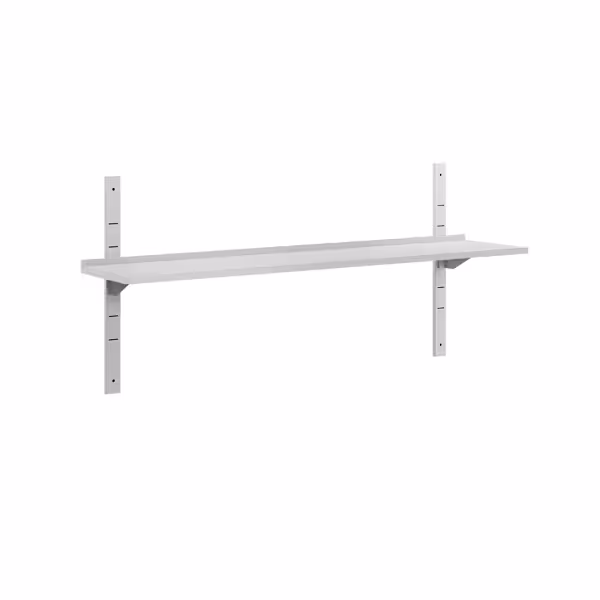 Étagère murale ECO en inox - 1600 × 300 mm - avec 1 étage