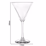 (12 Stück) LIBBEY | LINEAR - Martiniglas - 281ml
