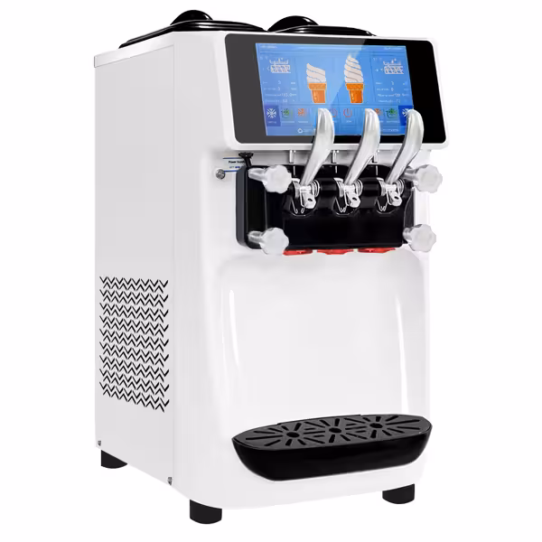 Softijsmachine - 30-32 liter/uur - 2,6 kW - met beeldscherm