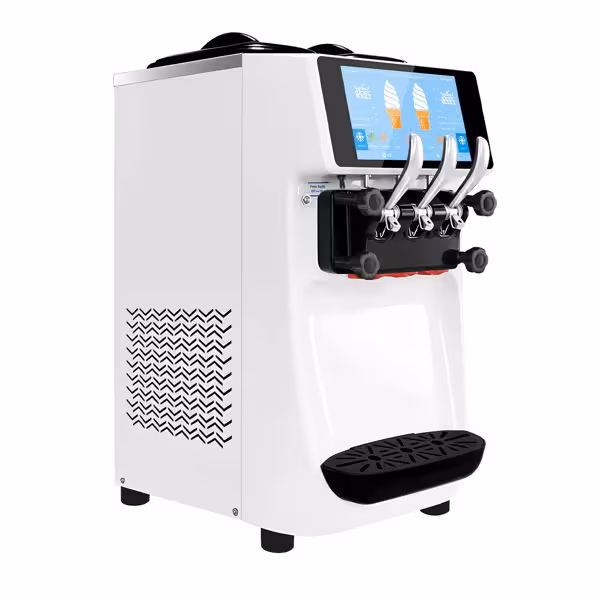 Softeismaschine - 30-32 Liter/h - 2,6 kW - Touch - Tischgerät