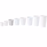 (1000 Stück) Pappbecher - 150ml - 6 oz - Ø 80mm - Weiß