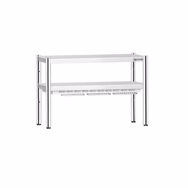 Mostek grzewczy PREMIUM z promiennikiem ceramicznym - 1200x370mm - 1,05kW - 2 podgrzewane poziomy - regulowana wysokość