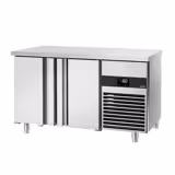 Commercial Counter Freezer PREMIUM - 1400x700mm - with 2 doors - capacity 281 litres