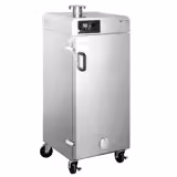 Forno affumicatore - Professionale - Digitale - con 6 ripiani - su ruote - Nero