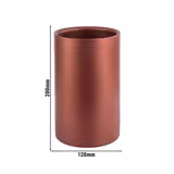 Flessenkoeler - buitenkant Ø 120mm - Rood