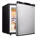Commercial Mini Freezer ECO - 445mm - 32L - with 1 door & reversible hinges - Black - Stainless steel door