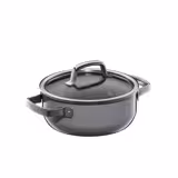 WMF | Fusiontec Mineral - Pentola per friggere - Ø 200 mm - 2,4 litri - incl. coperchio in vetro - Platino