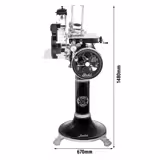 BERKEL | Machine à volant Tribute - Lame : Ø 300mm - Noir - avec socle inclus