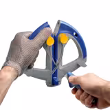 F. DICK | Magneto Steel Hyperdrill Knife Sharpener with Magnetic Guide – Blue - Without Base Plate