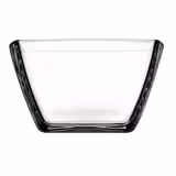 (24 st) Skål - glas - rektangulär - 125x125 mm