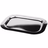 (6 stuks) Dienblad - FINESSE - RVS - 35x24cm - hoogte: 12mm