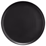 (12 pz) Piatto pizza - Porcellana - Ø310mmxH24mm - Nero