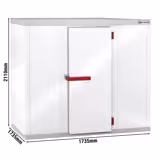 Panel Tip Soğuk Oda 0/+8 °C - 1735x1735mm - 4,84m³