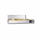 Vetrina Refrigerata Porta Ingredienti / Vetrina Gastronorm PREMIUM - 1600x395mm - 7x GN 1/3