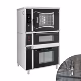 Forno combinato a vapore per panetteria - Digitale - 6x EN 600x400 - incl. forno per pizza, armadio di lievitazione e sistema di lavaggio