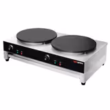 Crêpes-Gerät - mit 2 Platten - Ø 400mm