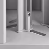 Unheated Plate Dispenser – Mobile – Foldable & Adjustable – Capacity up to 405 Plates