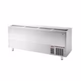 Flessenkoeler bovenlader - RVS - 620L
