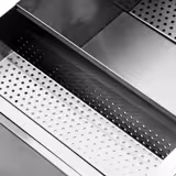 Filtro de aceite para freidora - 450x890x880mm - 48litros/minuto - acero inoxidable - con ruedas